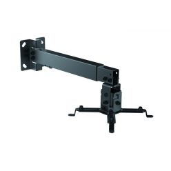 EQuip Projector Ceiling Wall Mount Bracket Black