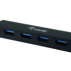 EQuip 4-Port USB 3.2 Gen 1 Hub Black