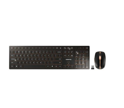 Cherry DW 9100 Slim wireless billentyűzet + egér Black US