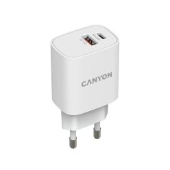   Canyon CNE-CHA20W04 Fast Charging PD & QC 3.0 Wall Adapter White