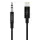 Belkin 3.5 mm Audio Cable With Lightning Connector 0,9m Black