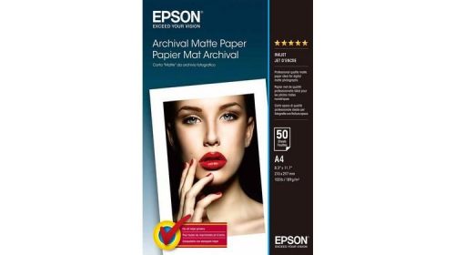 Epson Archival Matte Paper 192g A4 50db Matt Fotópapír