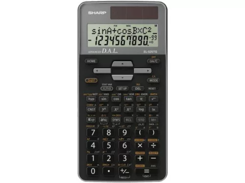 Sharp EL-520TGGY Tudományos számológép Grey