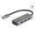 DeLock 4-portos USB3.2 HUB Silver