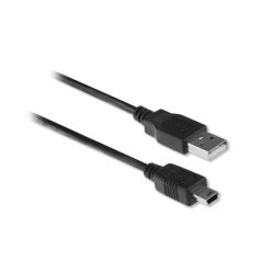   ACT AC3050 USB 2.0 connection cable A male - mini B male 1,8m Black