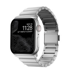   Nomad Aluminum Band, silver - Apple Watch Ultra (49mm) 8/7 (45mm)/6/SE/5/4 (44mm)/3/2/1 (42mm)