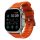 Nomad Rugged Strap, orange/silver - Apple Watch Ultra (49mm) 8/7 (45mm)/6/SE/5/4 (44mm)/3/2/1 (42mm)