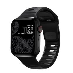   Nomad Sport Strap M/L, black - Apple Watch Ultra (49mm) 8/7 (45mm)/6/SE/5/4 (44mm)/3/2/1 (42mm)