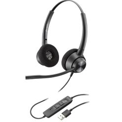 Poly Plantronics EncorePro 320 USB-A Headset Black