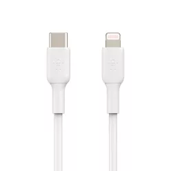 Belkin BoostCharge USB-C to Lightning Cable 2m White