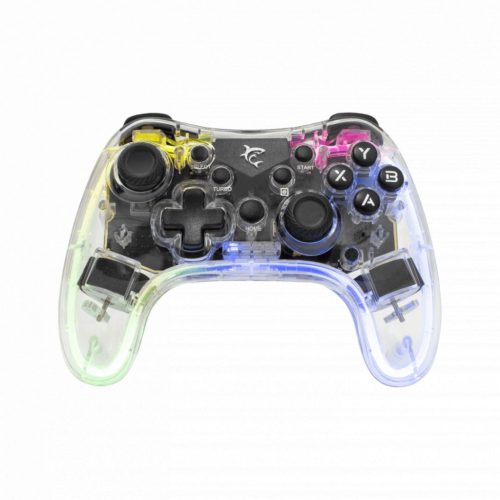 White Shark Legion Bluetooth Gamepad Transparent