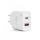 Delight USB QuickCharge 3.0 + Type C Adapter White