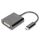 Digitus DA-70829 USB Type-C to DVI Graphics Adapter Black