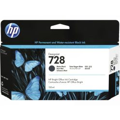 HP F9J68A (728) Matte Black tintapatron