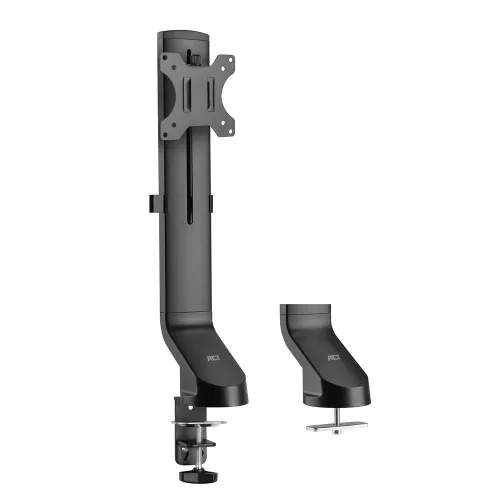 ACT AC8321 Single Monitor Arm Office Quick Height Adjustment 10"-35" Black