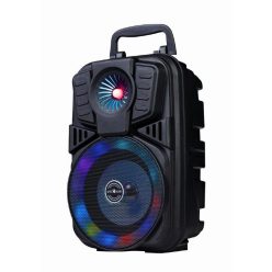 Gembird SPK-BT-LED-01 Bluetooth portable party speaker Black