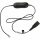 Jabra GN1200 Smart Cord QD RJ10 Western glatt Black