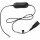 Jabra GN1200 Smart Cord QD RJ10 Western glatt Black