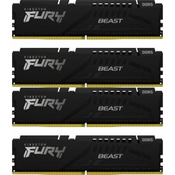 Kingston 64GB 5200Mhz Kit(4x16GB) Fury Beast Black