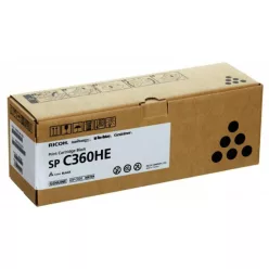 Ricoh SPC360HE Black toner