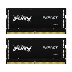   Kingston 32GB DDR5 6000MHz Kit(2x16GB) SODIMM Fury Impact Black