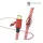 Hama REFLECTIVE USB TYPE-C - TYPE-C 1,5m Red