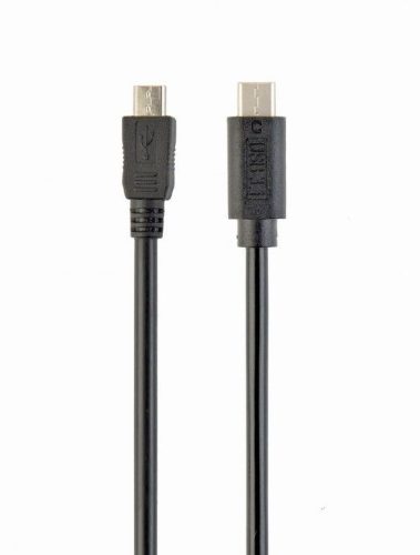 Gembird CCP-USB2-MBMCM-1M USB TYPE-C -> micro USB 2.0 BM cable 1m Black