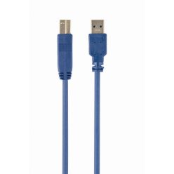   Gembird CCP-USB3-AMBM-6 High End USB 3.0 Cable USB A Male Plug to USB B Male Plug 1,8m Blue