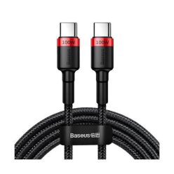 Baseus Cafule Type-C/Type-C 100W Cable 2m Black/Red