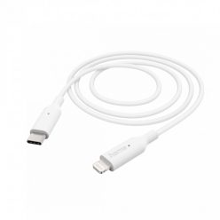 Hama USB Type-C Lightning töltő és adatkábel 1m White