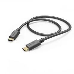   Hama FIC E3 USB 2.0 TYPE-C/TYPE-C töltő és adatkábel 1,5m Black