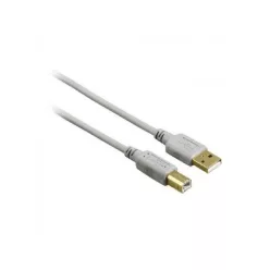 Hama FIC ECO USB kábel A-B aranyozott 1,5m Grey
