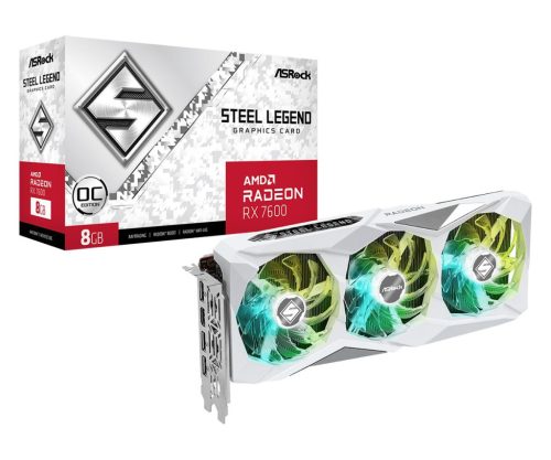 ASRock Radeon RX7600 Steel Legend 8GB OC