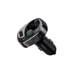 Baseus CCTM-01 T típusú Bluetooth FM Transzmitter Black