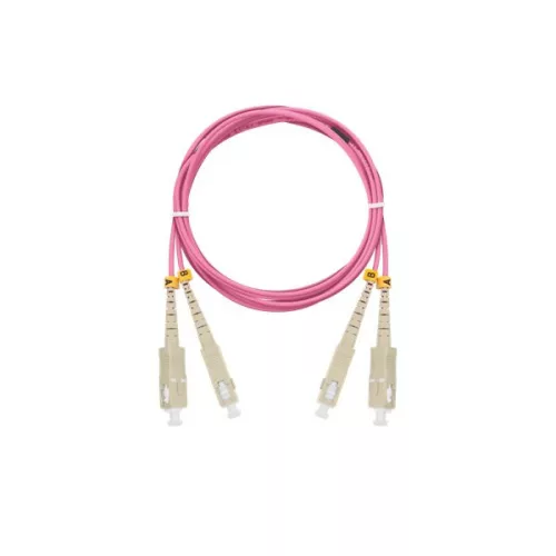 NIKOMAX OM4 Száloptikás Kábel 2m Magenta