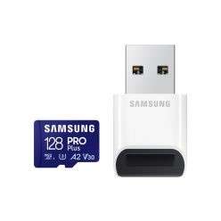   Samsung 128GB microSDXC Pro Plus Class10 U3 A2 V30 adapter nélkül