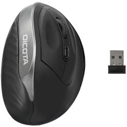 Dicota Relax Wireless Ergonomic Mouse Black