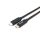 EQuip USB-C 3.2 Gen1 to USB-C 1m cable Black