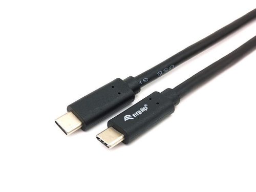 EQuip USB-C 3.2 Gen1 to USB-C 1m cable Black