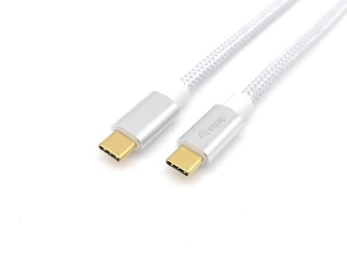 EQuip USB-C 3.2 Gen2 to USB-C 100W cable 0,5m White