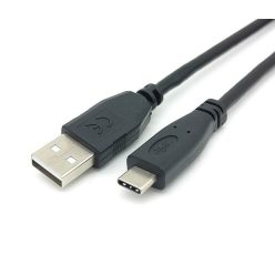 EQuip USB-C 2.0 to USB-A cable 3m Black