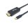 EQuip USB-C to HDMI 4K/30Hz cable 2m Black