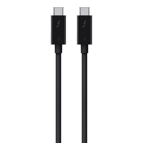 Belkin Thunderbolt 3 Cable USB-C to USB-C 0,8m Black