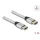 DeLock Ultra High Speed HDMI Cable 48 Gbps 8K 60 Hz 1m Silver