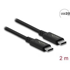 DeLock USB4 20 Gbps Cable 2m Black