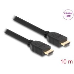 DeLock High Speed HDMI Cable 48 Gbps 8K 60 Hz 10m Black