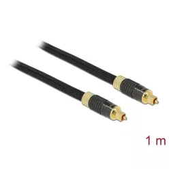 DeLock Toslink Standard Cable male - male 1m Black