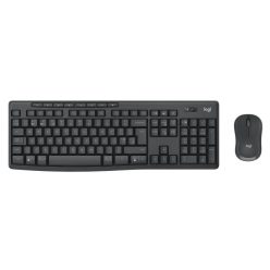   Logitech MK370 Wireless billentyűzet + optikai egér Black UK