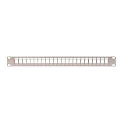 NIKOMAX 24-port Patch Panel 1U Grey