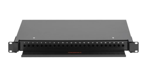 NIKOMAX 48-port Patch Panel 1U Black